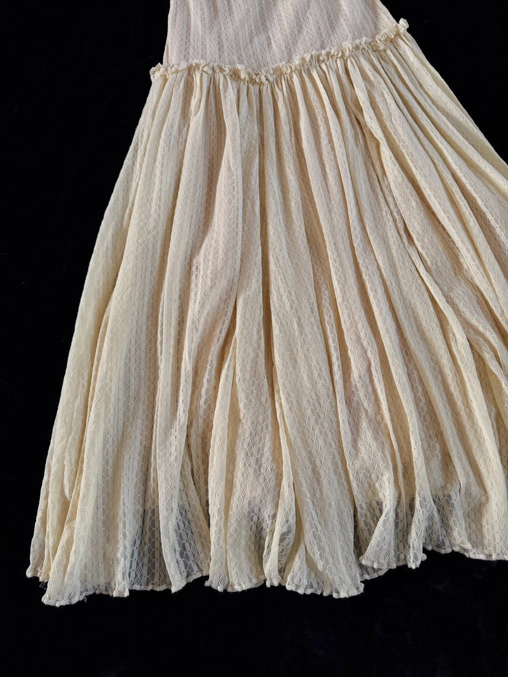 Jean Paul Gaultier Midi Yellow Skirt