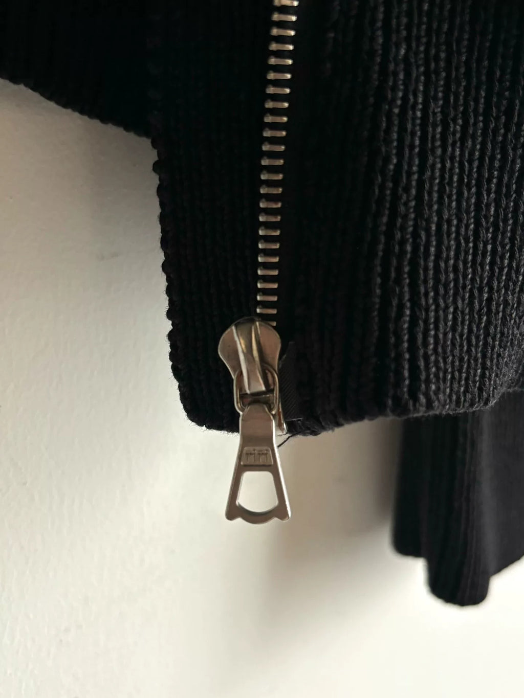 Dries Van Noten | Diagonal Zip Knit Jacket