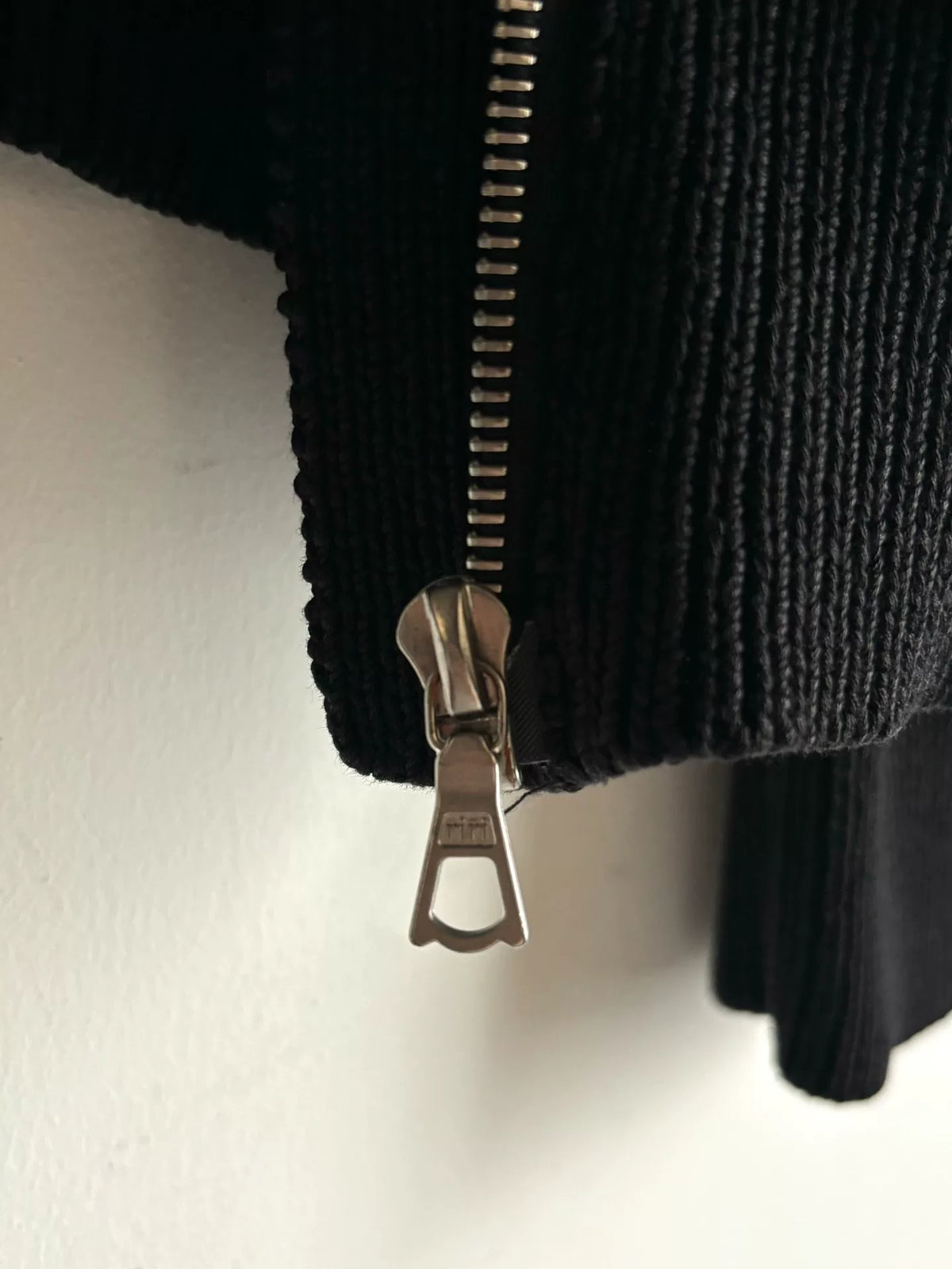 Dries Van Noten | Diagonal Zip Knit Jacket