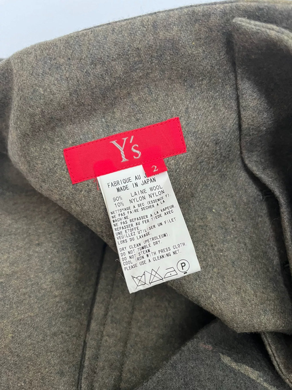 Yohji Yamamoto Midi Skirt