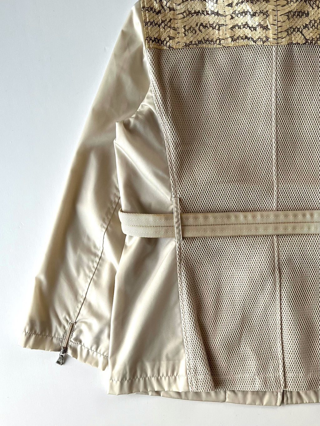 Prada SS99 Snake Print Nylon Jacket