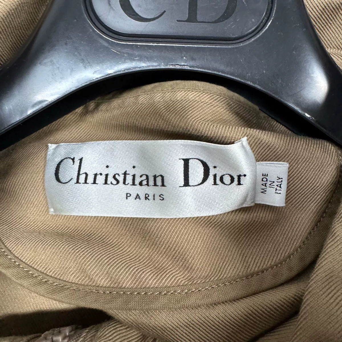 Dior Khaki Honeybee Embroidered Jacket