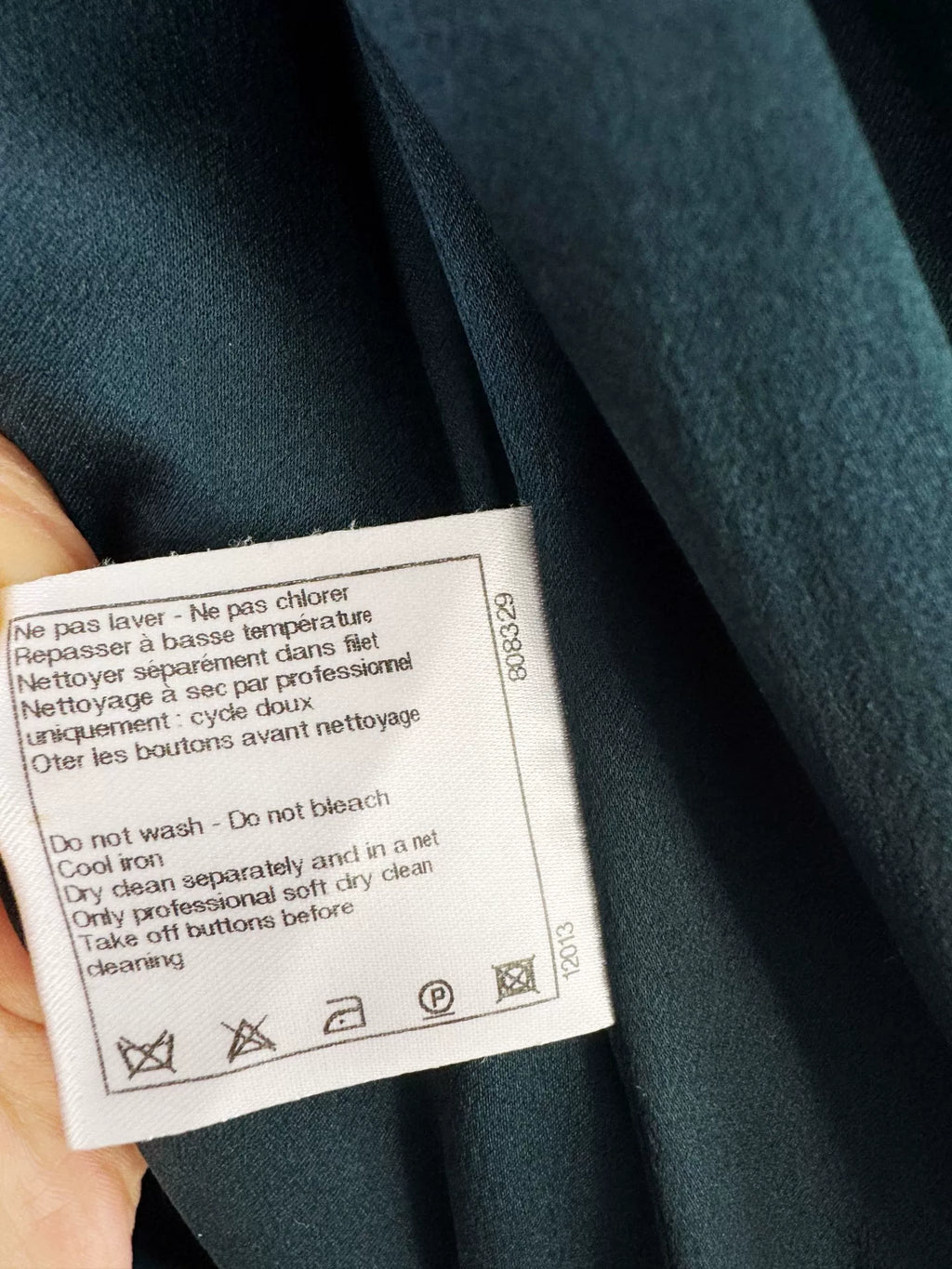 Chanel Earth Wool Coat
