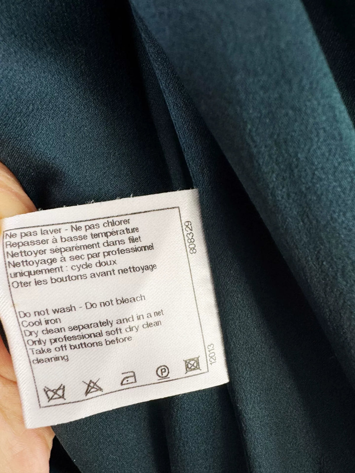Chanel Earth Wool Coat