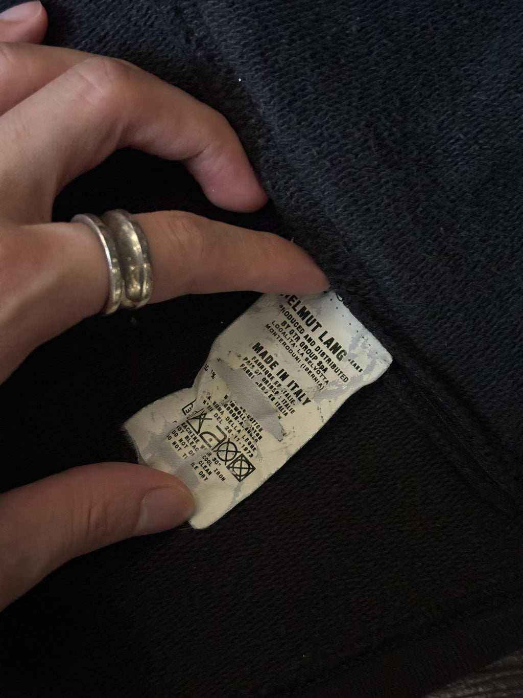 Helmut Lang｜SS1999 Single-sided Pocket Washed Jacket