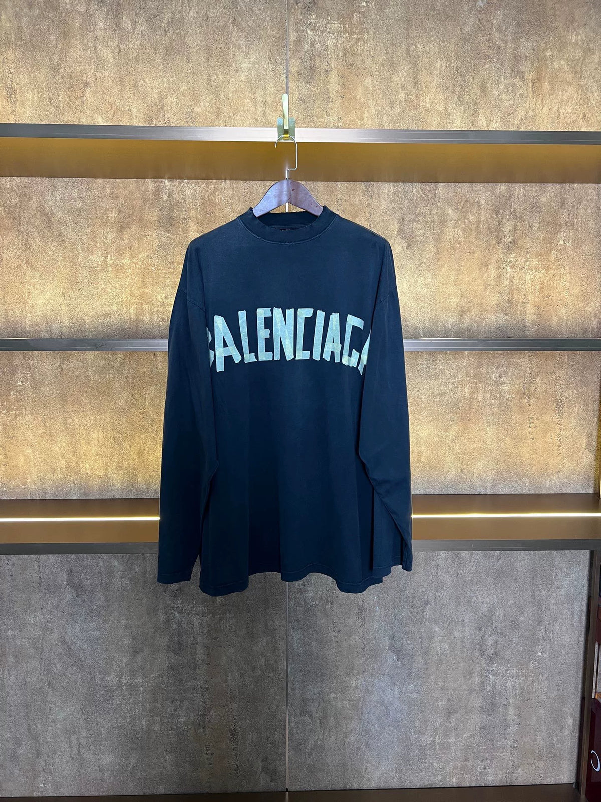 Balenciaga Tape Long Sleeve Top