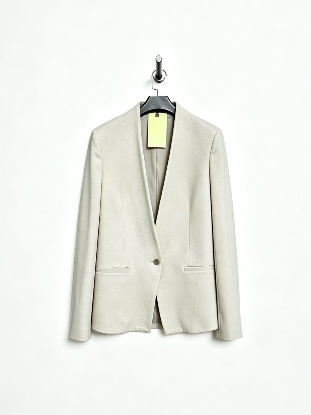Helmut Lang Minimalist Collarless Jacket