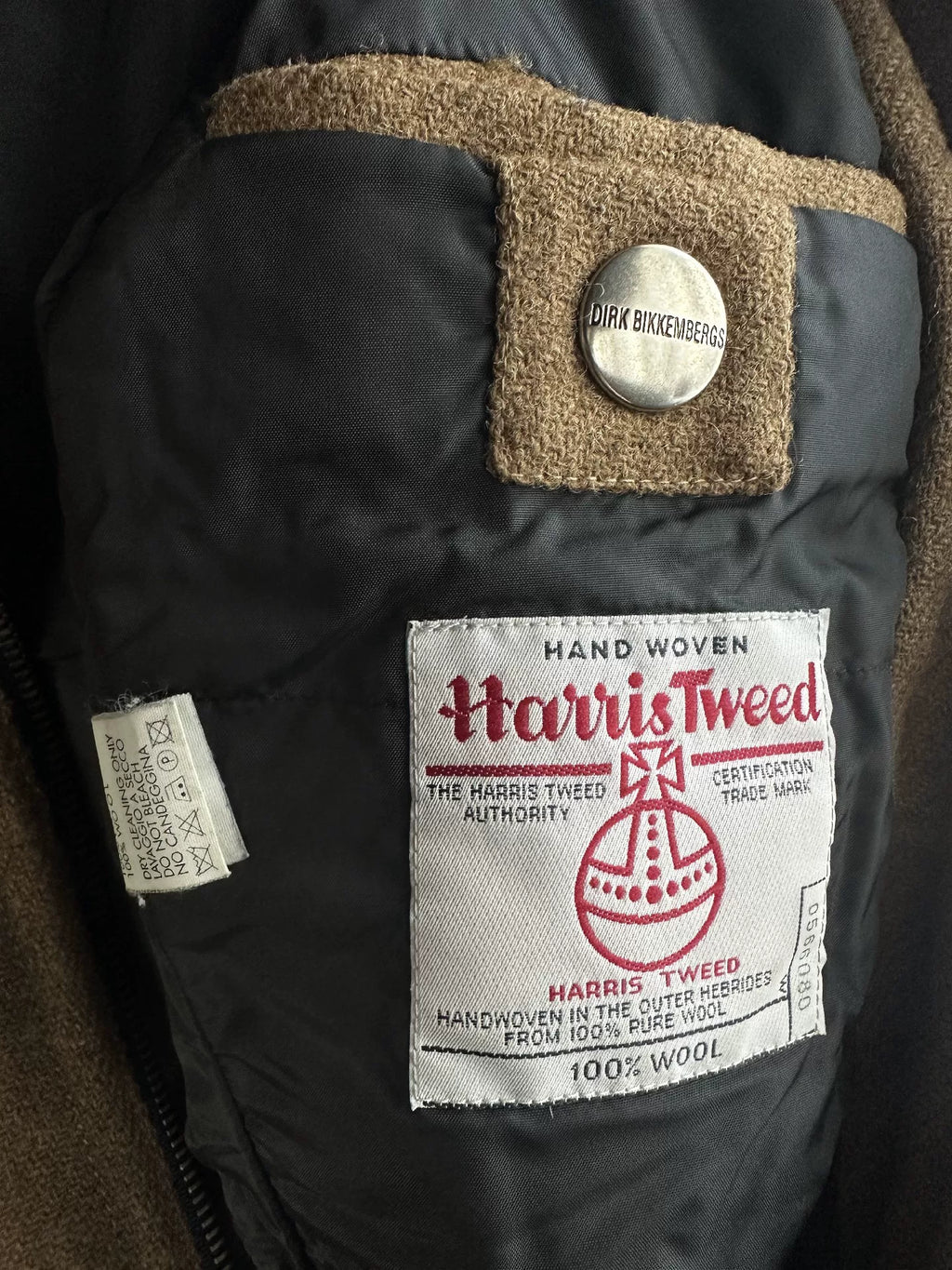 Dirk Bikkembergs 90s Wool Flannel Jacket