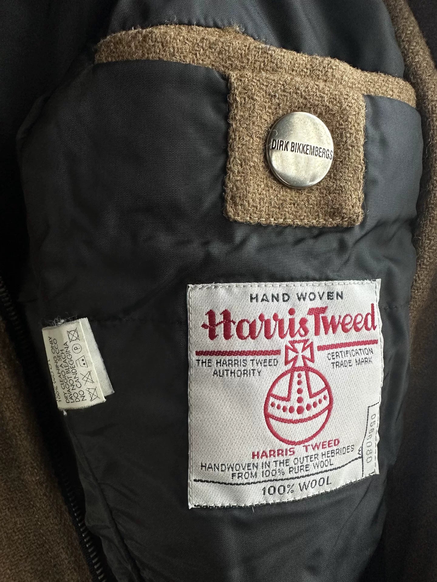 Dirk Bikkembergs 90s Wool Flannel Jacket