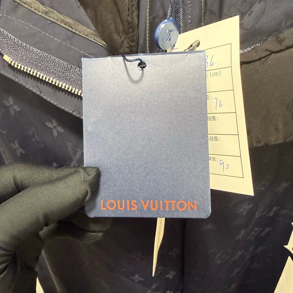 Louis Vuitton Tone-On-Tone All-Over Print Drawstring Track Pants