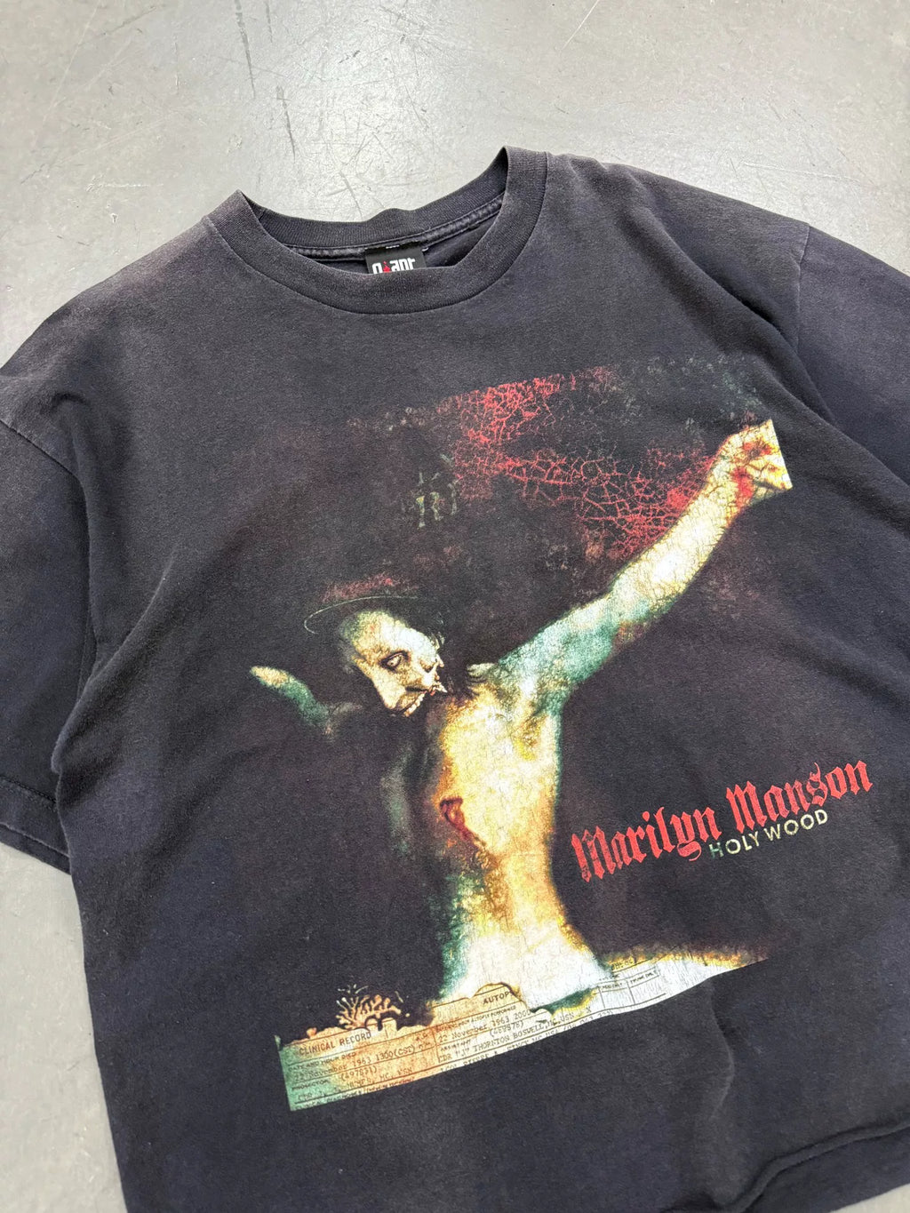 90s Marilyn Manson Short Sleeve Top