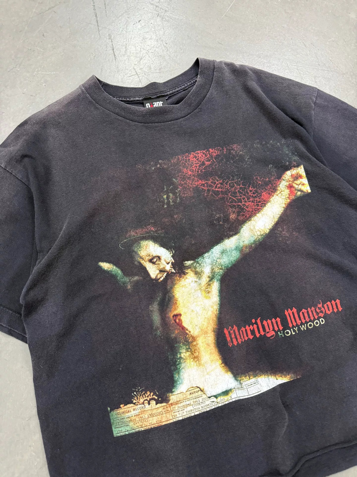 90s Marilyn Manson Short Sleeve Top