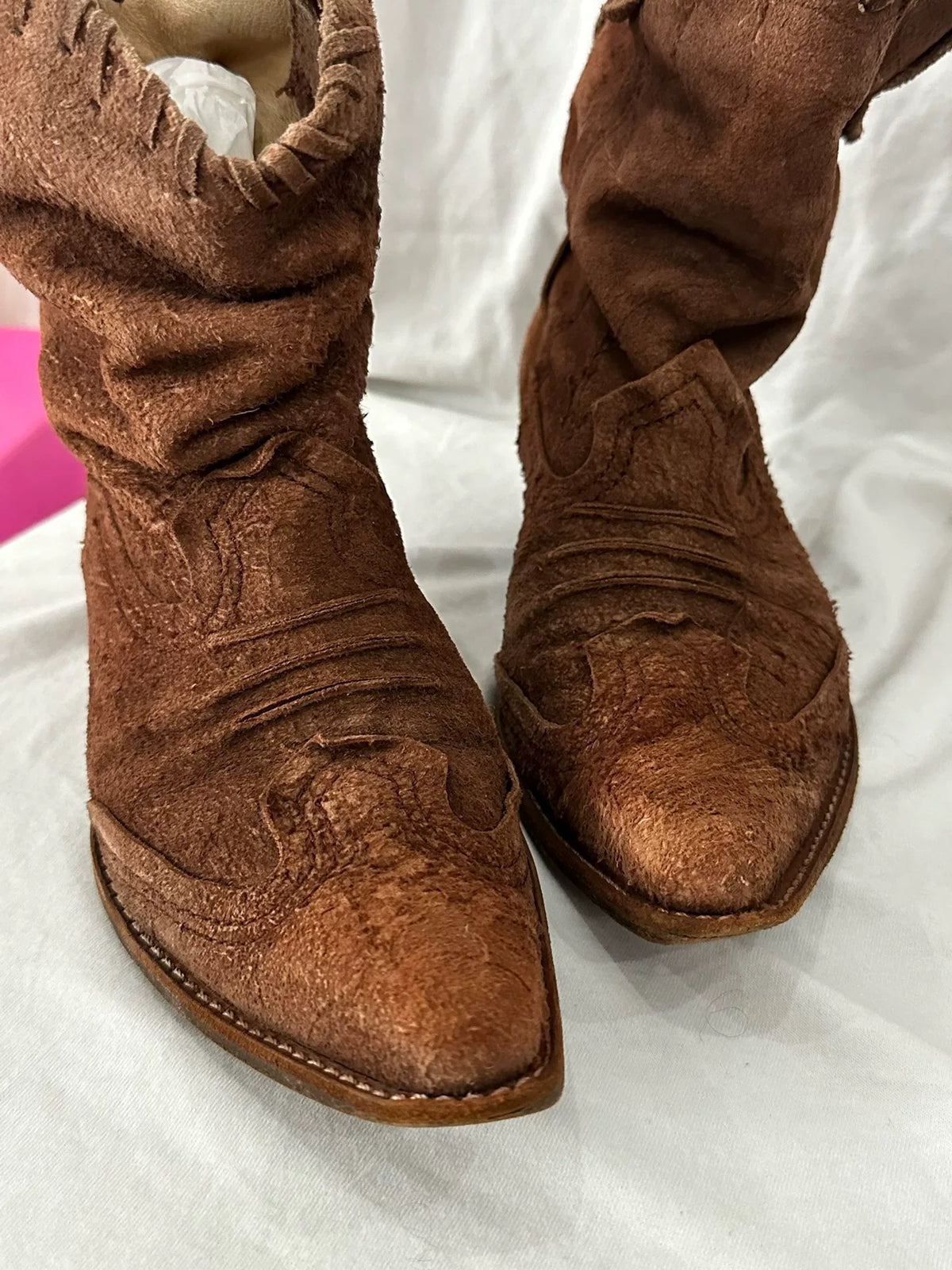 Junya Watanabe Distressed Western Boots