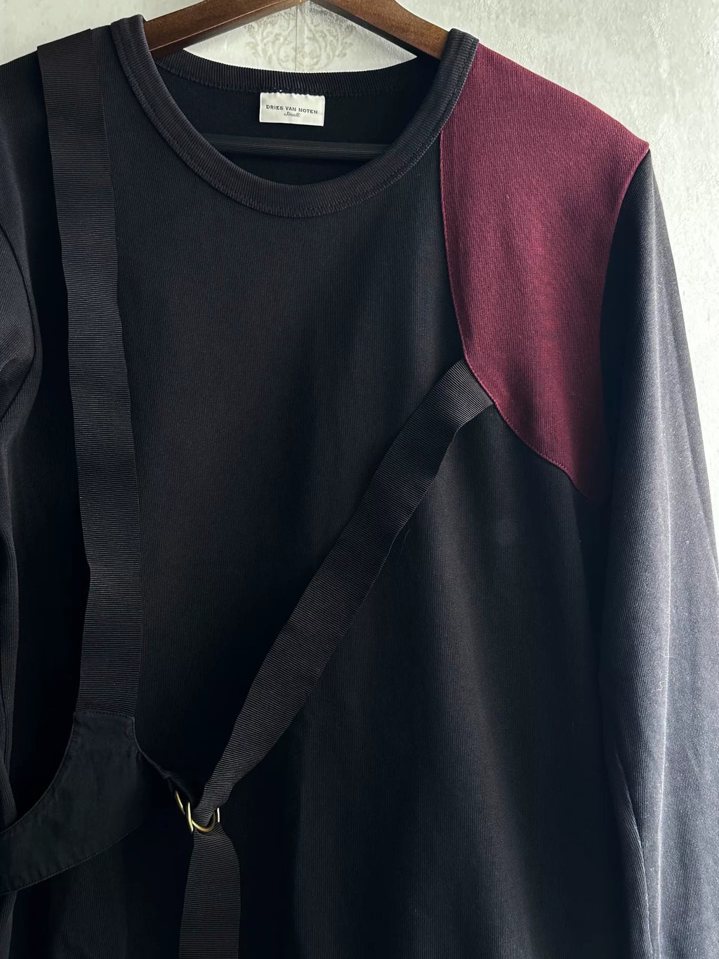 Dries van Noten 15SS Lace-Up Shirt
