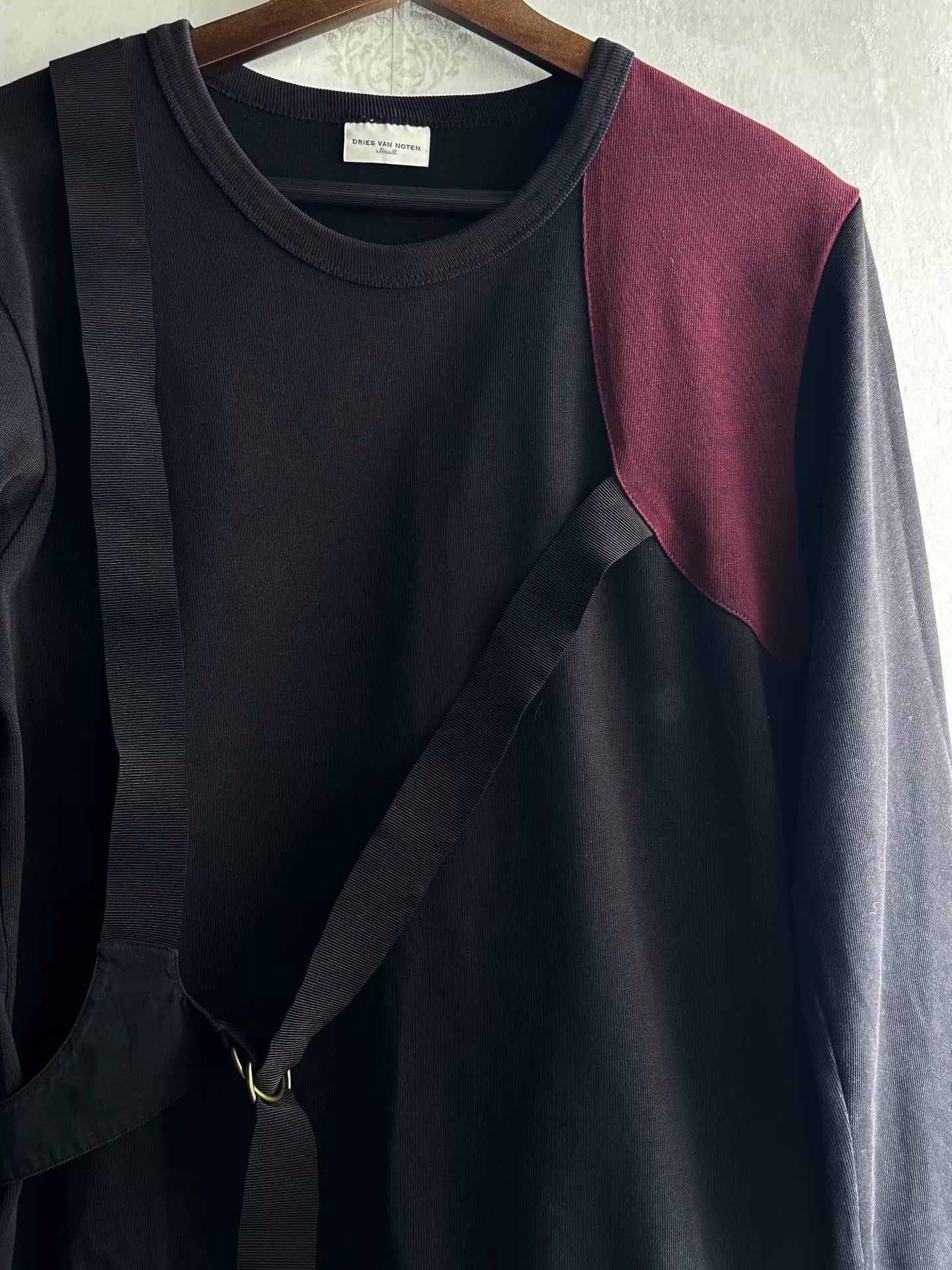 Dries van Noten 15SS Lace-Up Shirt