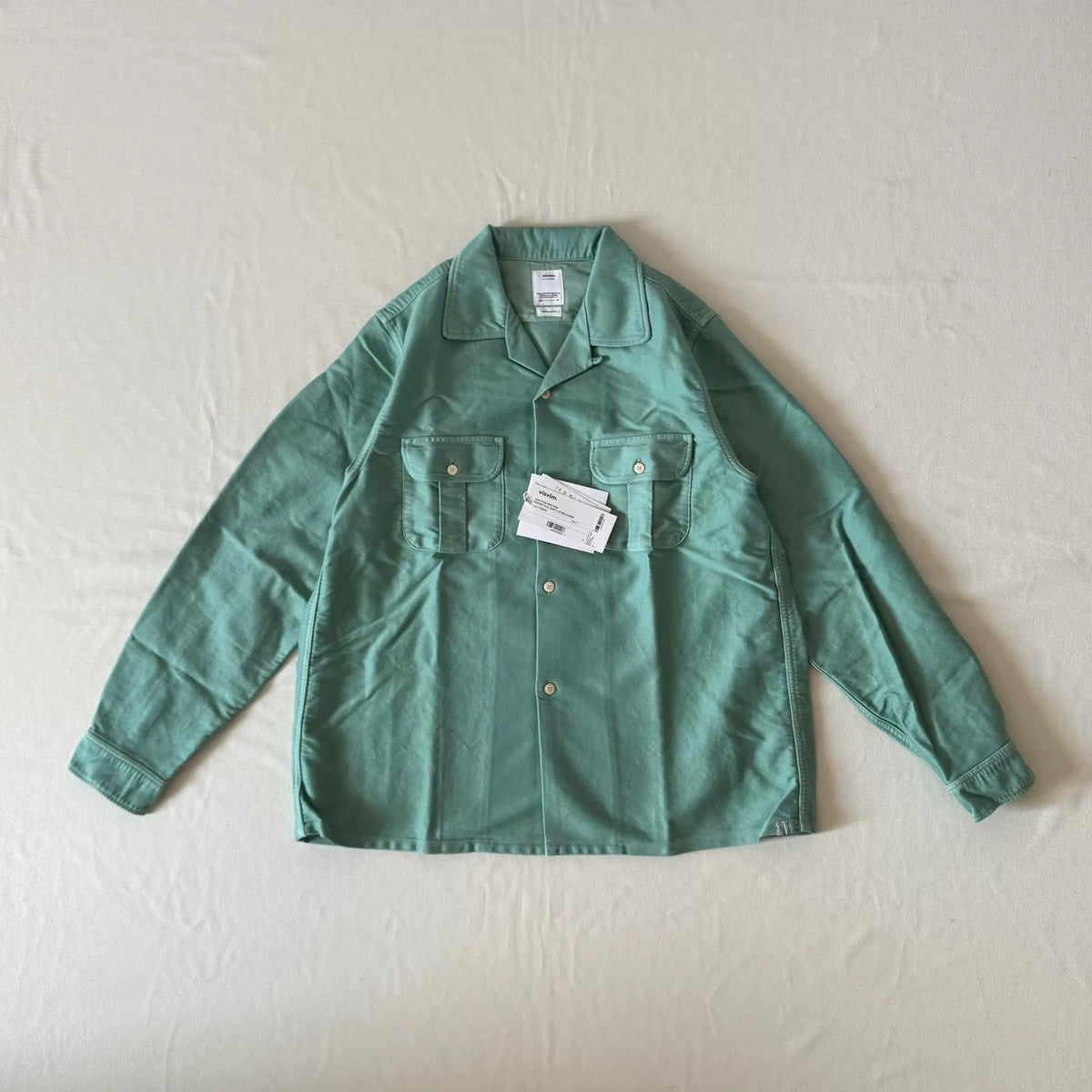 VISVIM 24SS Keesey G.S. Shirt L/S MOLESKIN Shirt