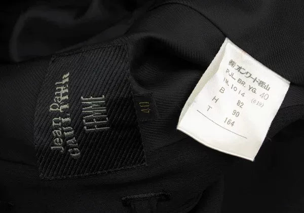 Jean Paul Gaultier Vintage Black Bow-Tie Blazer