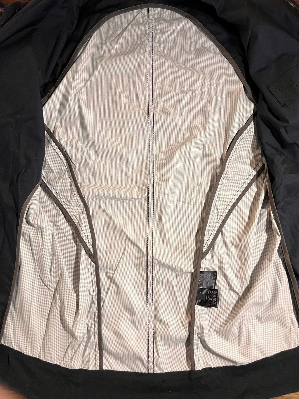 Devoa SS14 3M II Black Linen Jacket
