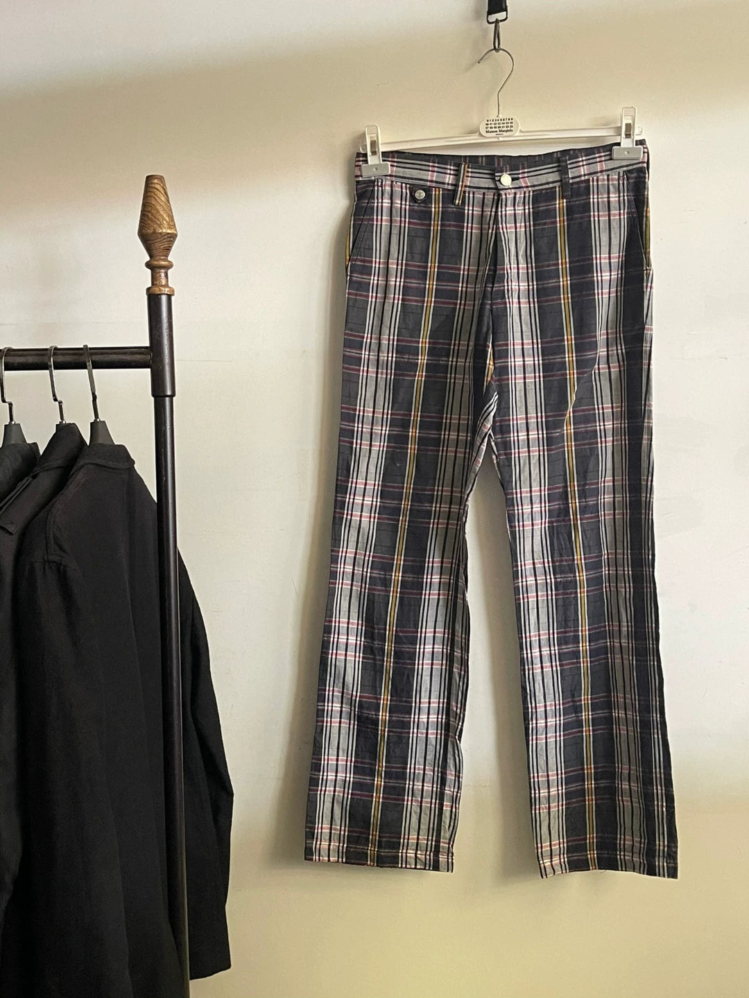Dries Van Noten 05ss Show Style Plaid Western Pants Long Pants