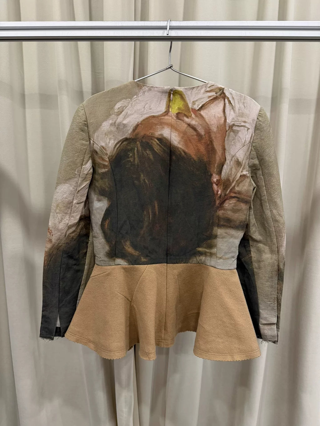 Undercover 15FW runway oil-painting top