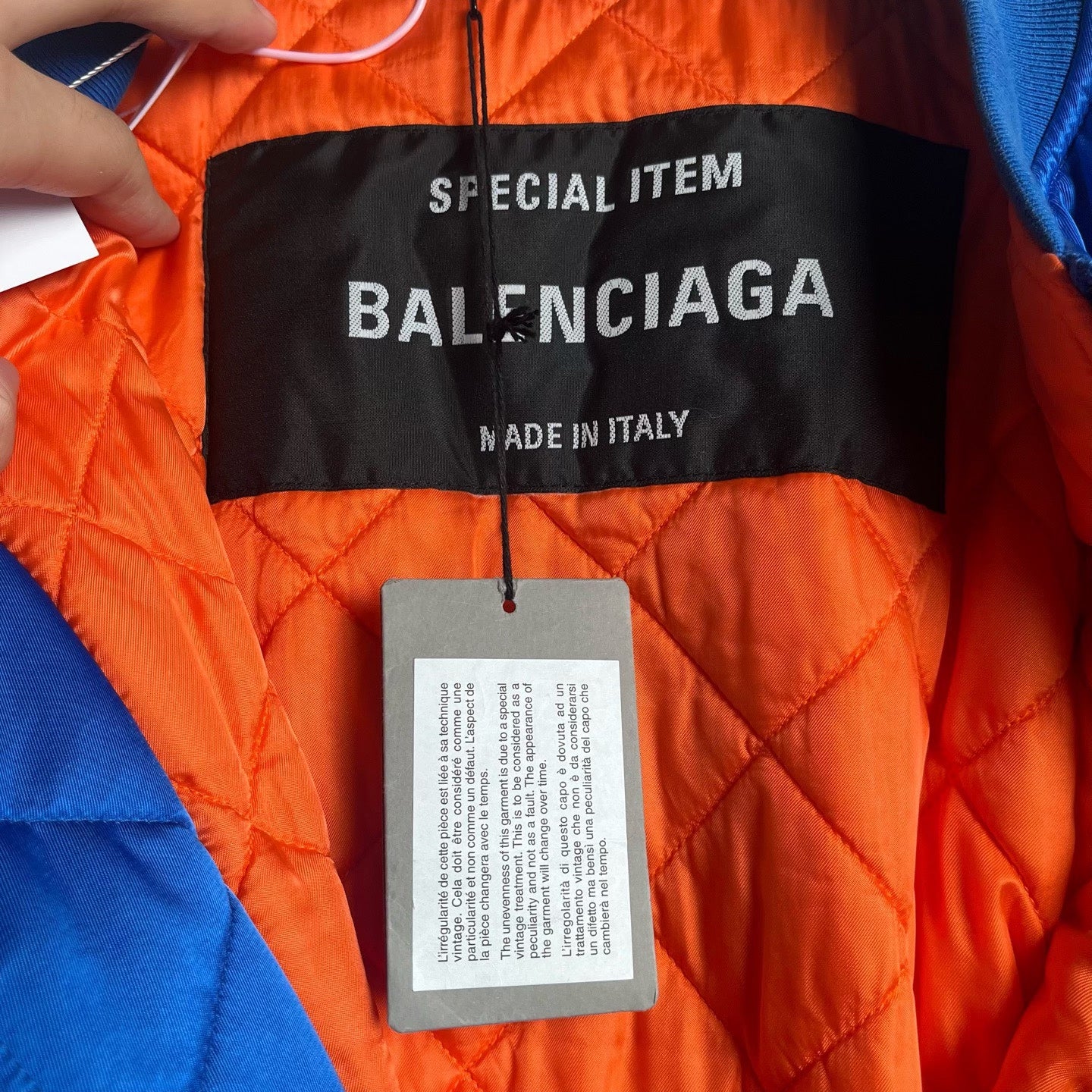 Balenciaga NASA Collaboration Pilot Jacket