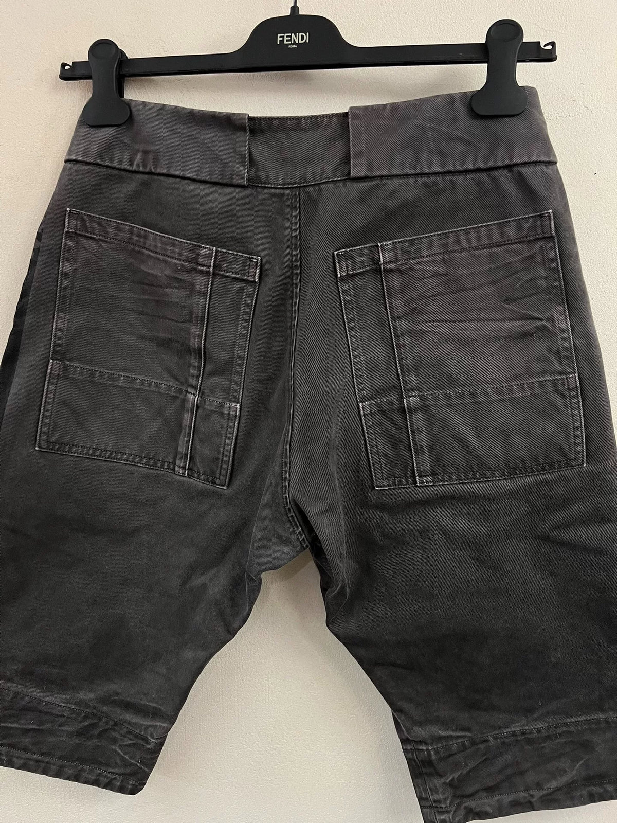 Julius_7 Rubberized Printed Shorts, SS2011 Runway Style