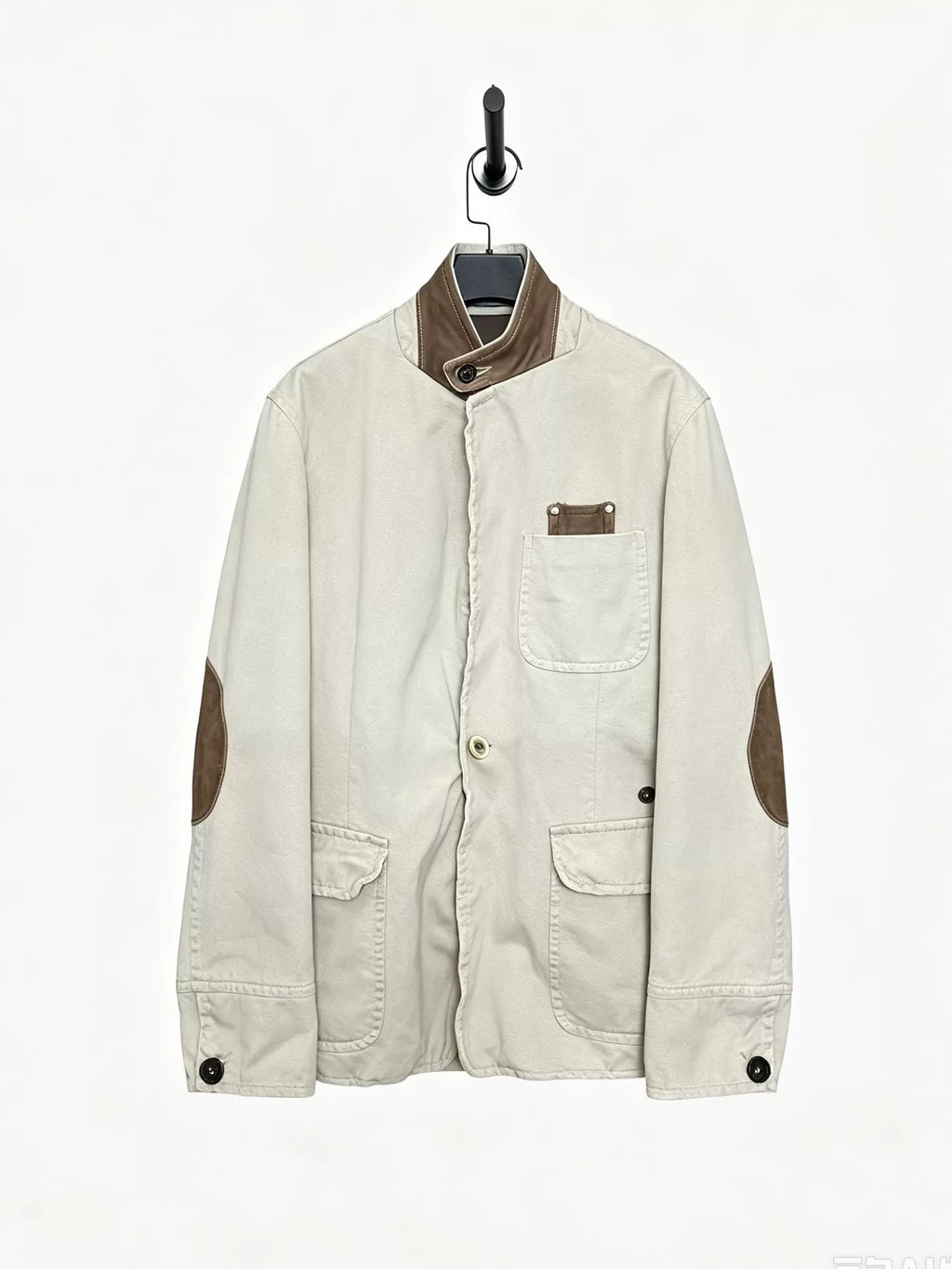 Dsquared Hunting Jacket with Leather Panels