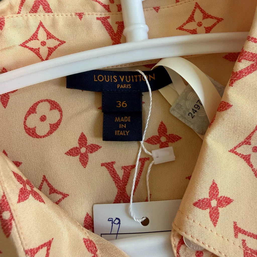 Louis Vuitton Silk Full Print Shirt