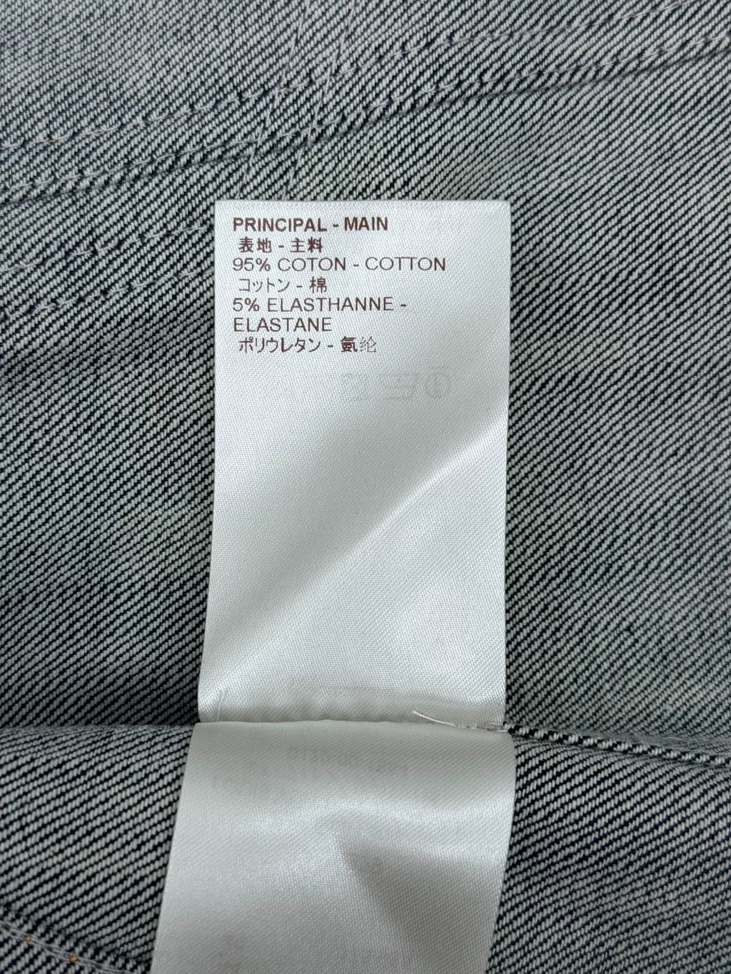 Louis Vuitton Navy Blue Stud Pocket Gold Button Denim Jacket