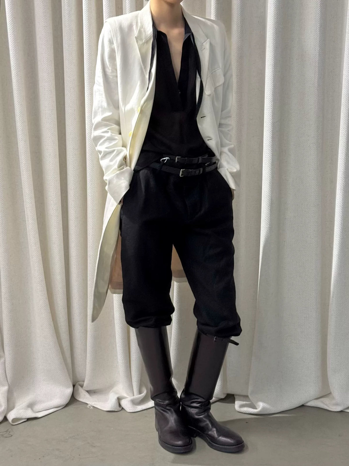 Ann Demeulemeester｜SS2015 Showpiece Knight Coat