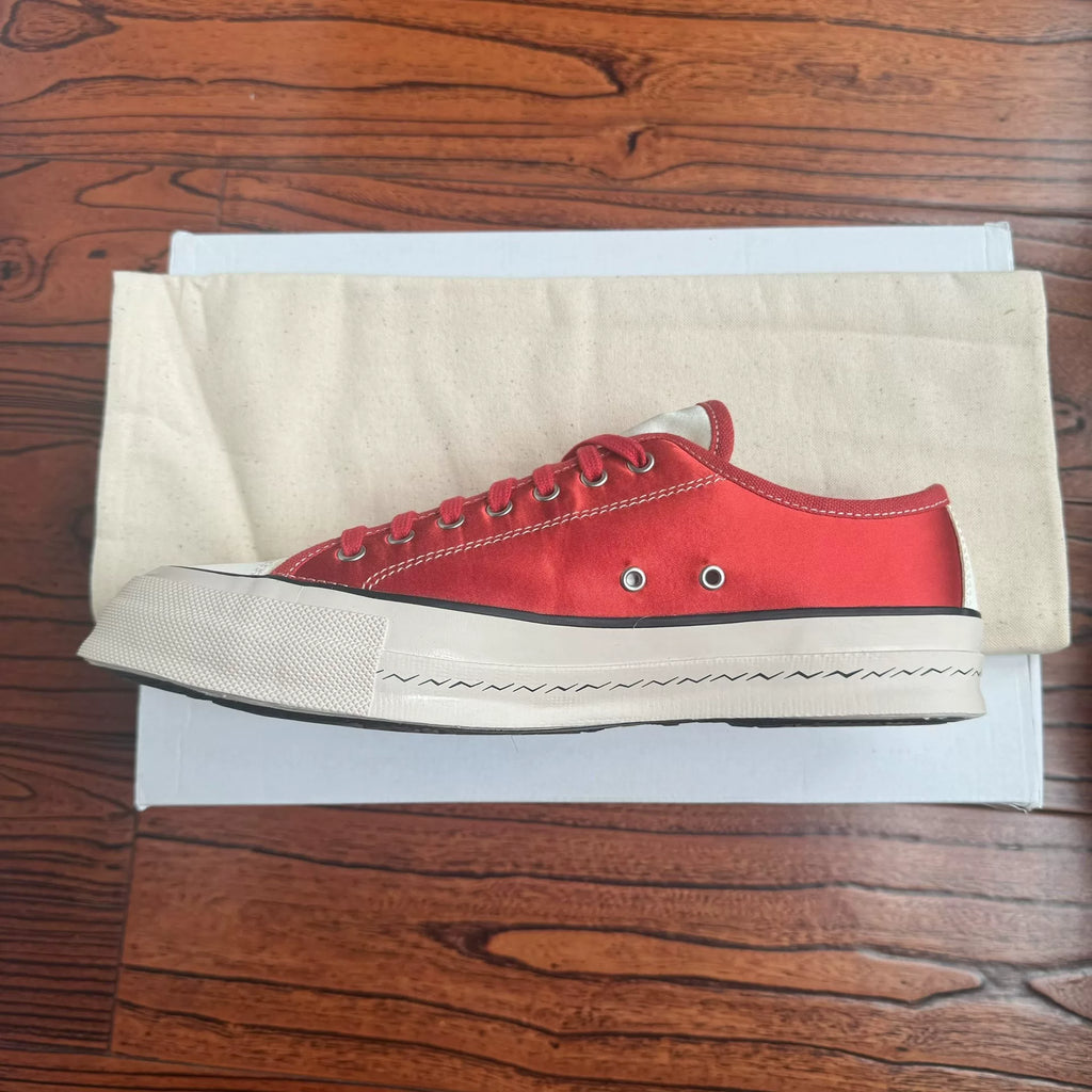 Visvim 23aw SKAGWAY LO CANVAS Satin Canvas Shoes