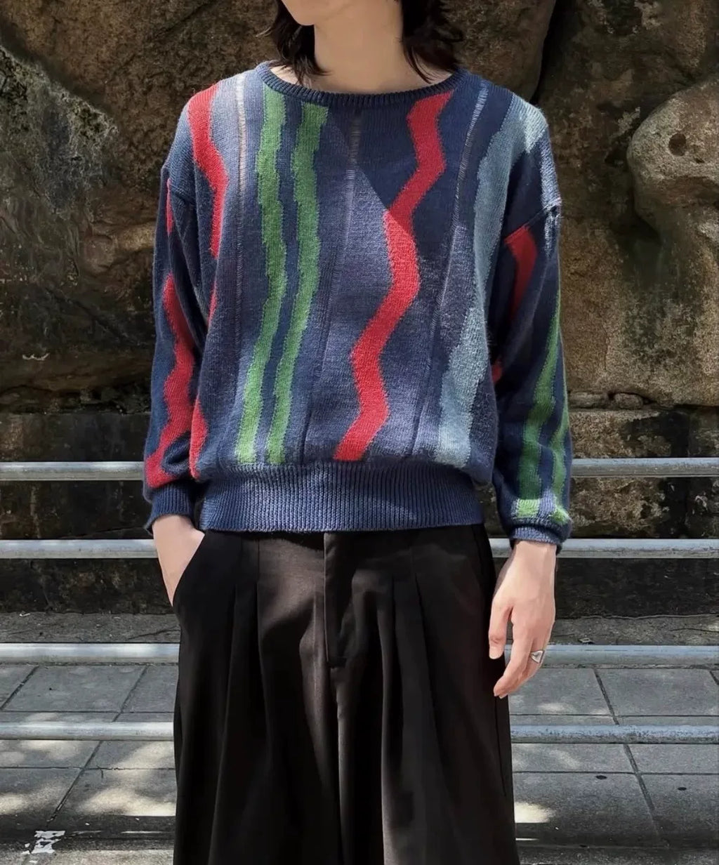 Issey Miyake 1970s Linen Knit Top