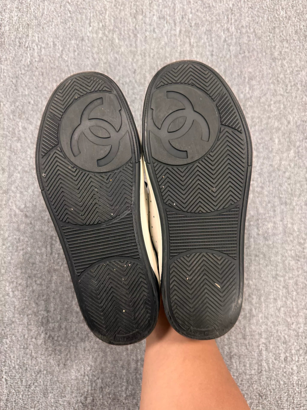 Chanel Black & White Panda Sneakers