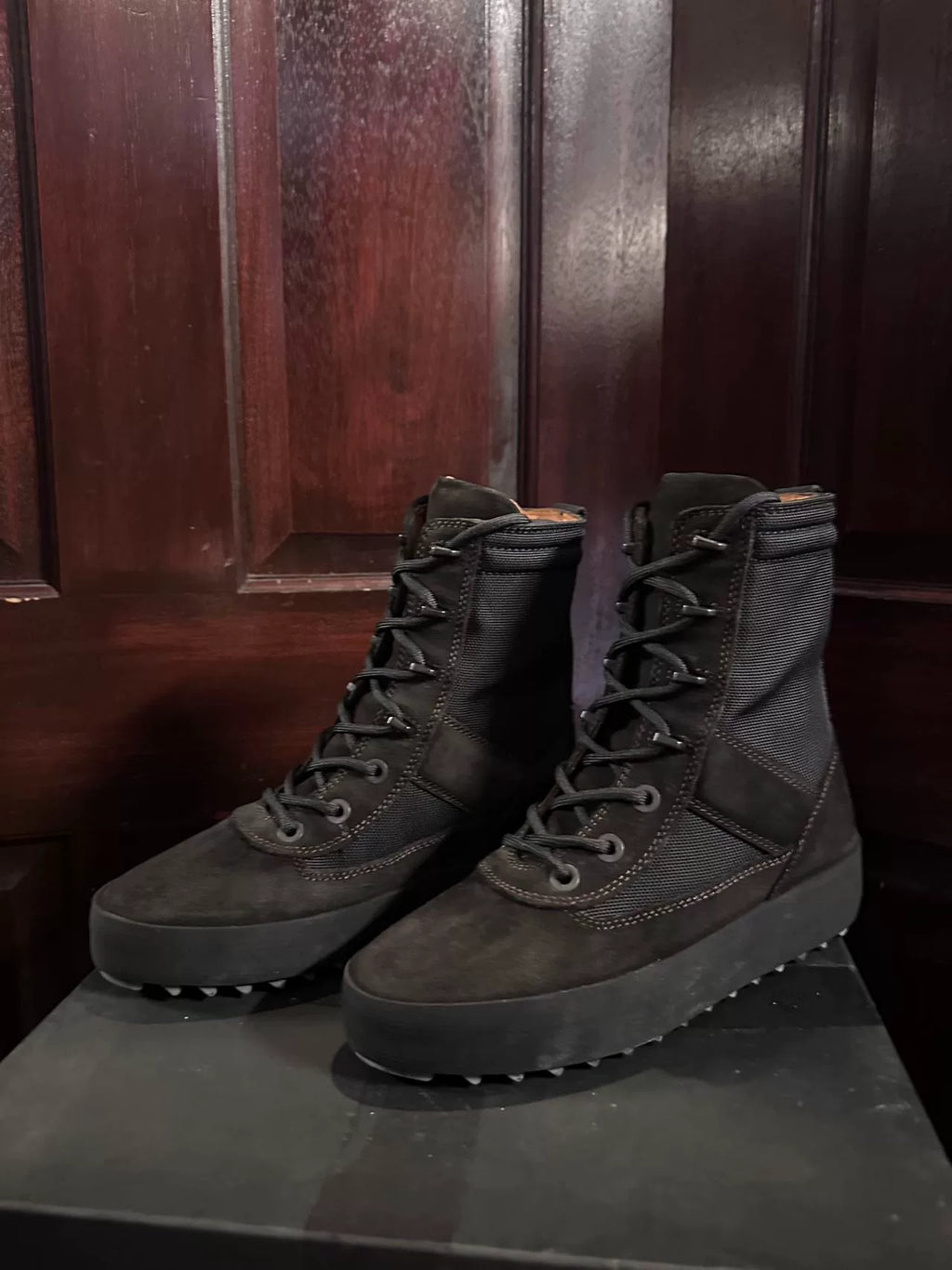 Yeezy SEASON 3 Black Military Boots