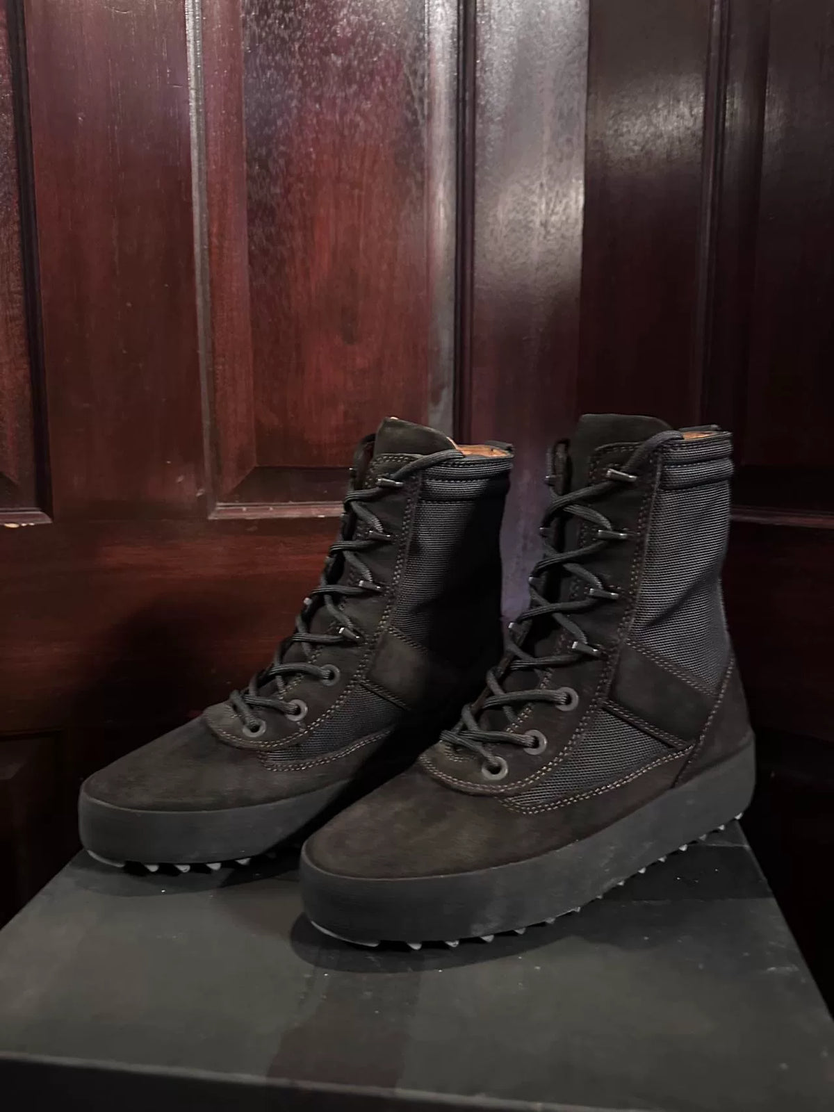 Yeezy SEASON 3 Black Military Boots