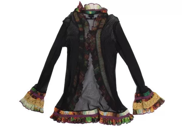 Jean Paul Gaultier Vintage Black Lace Mesh Top