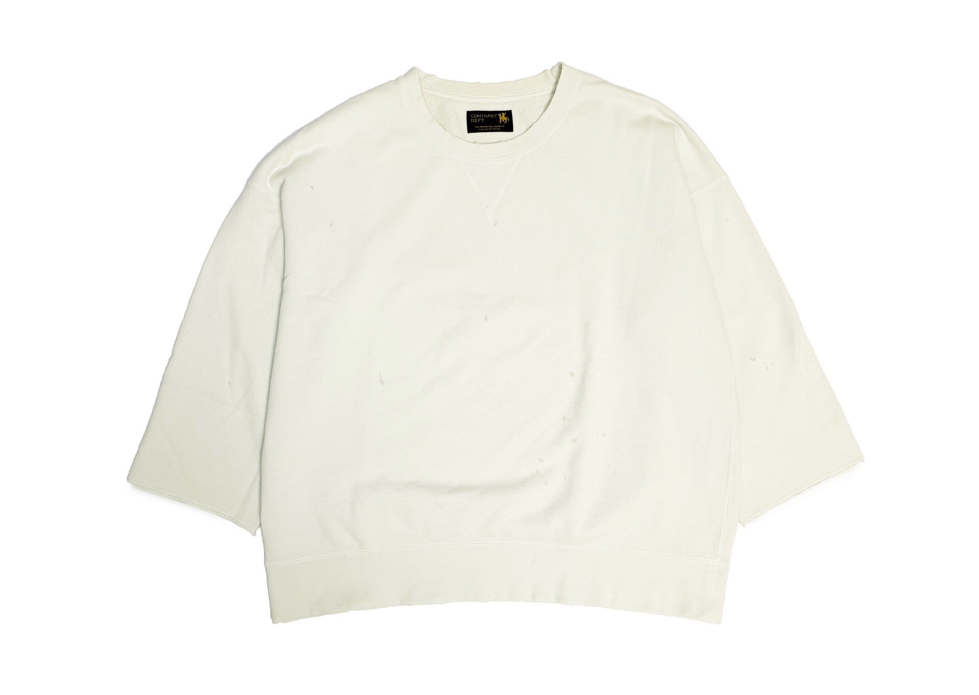 Visvim 22AW Contrary Dept Jumbo Sb Sweat 4/7 Sleeve Sweatshirt