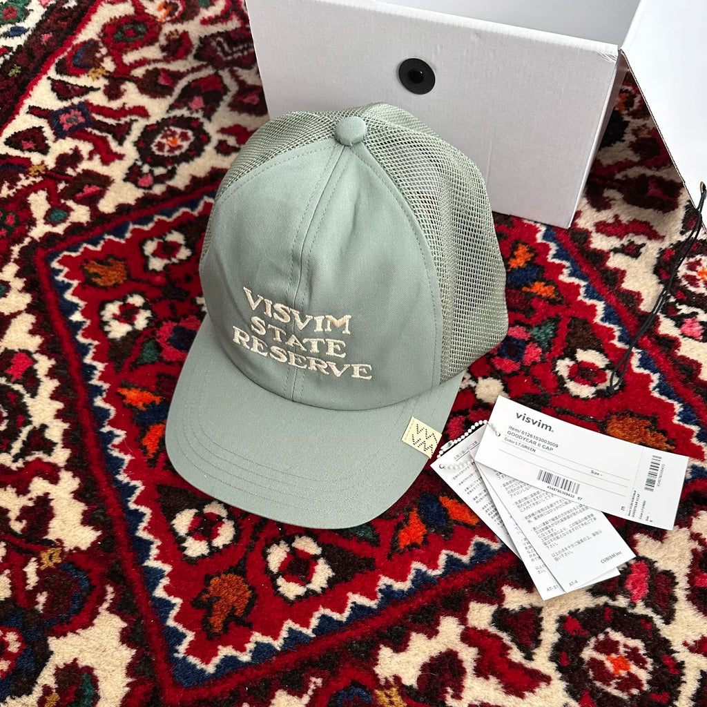 visvim 26SS GOODYEAR II CAP Flat Cap Baseball Cap