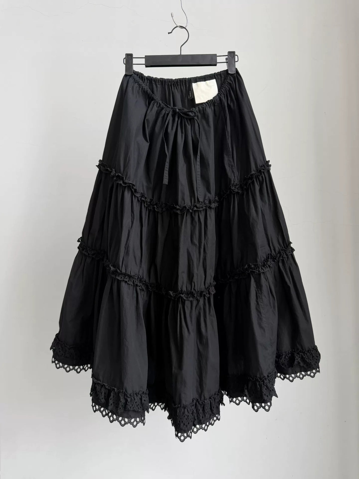 Junya Watanabe 2001 Lace Tiered Skirt