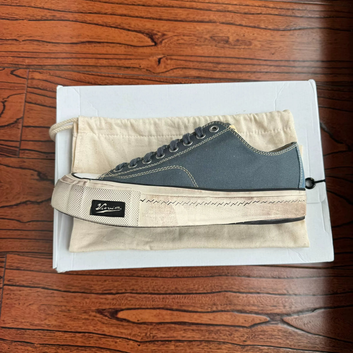 Visvim 26ss SKAGWAY LO G.PATTEN Chunky Sole Canvas Shoes