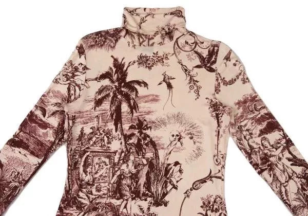 Jean Paul Gaultier Vintage Beige Palm Tree Top
