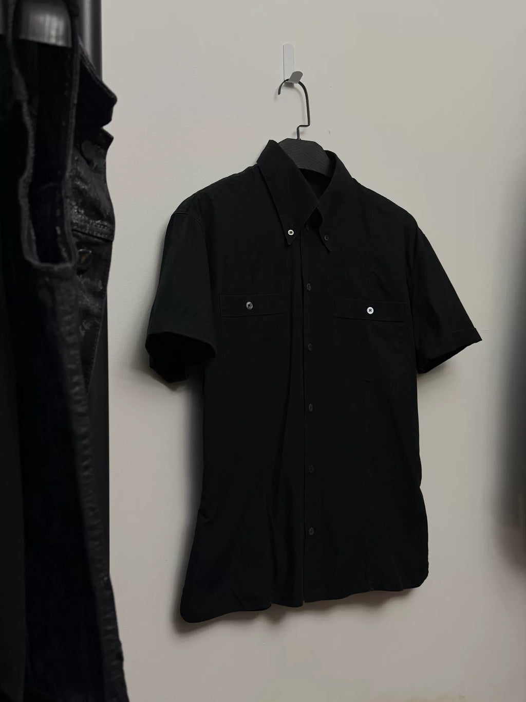 Alexander McQueen SS97 Floral Embroidery Cotton Shirt