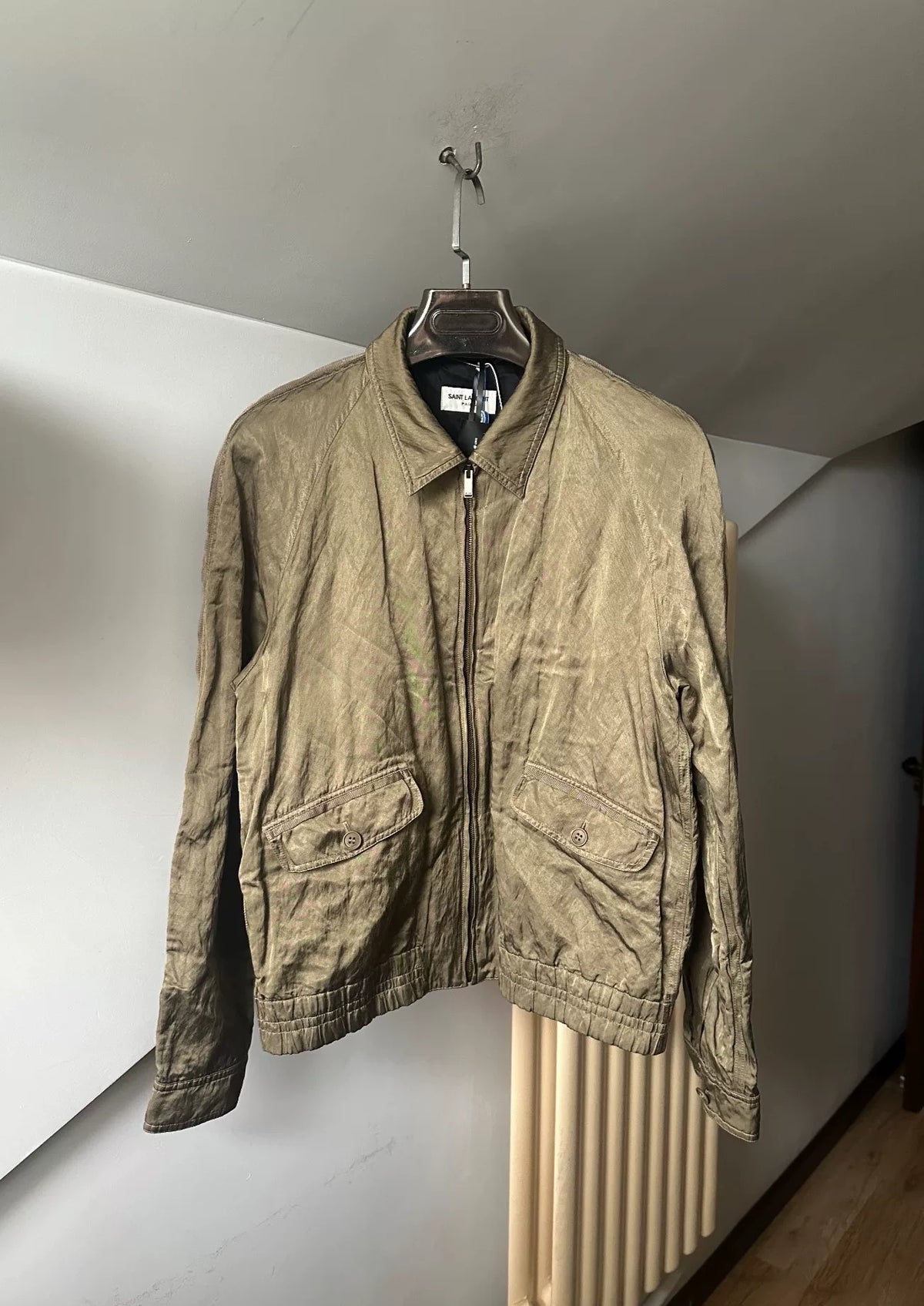 Saint Laurent Teddy harrington jacket by Anthony Vaccarello