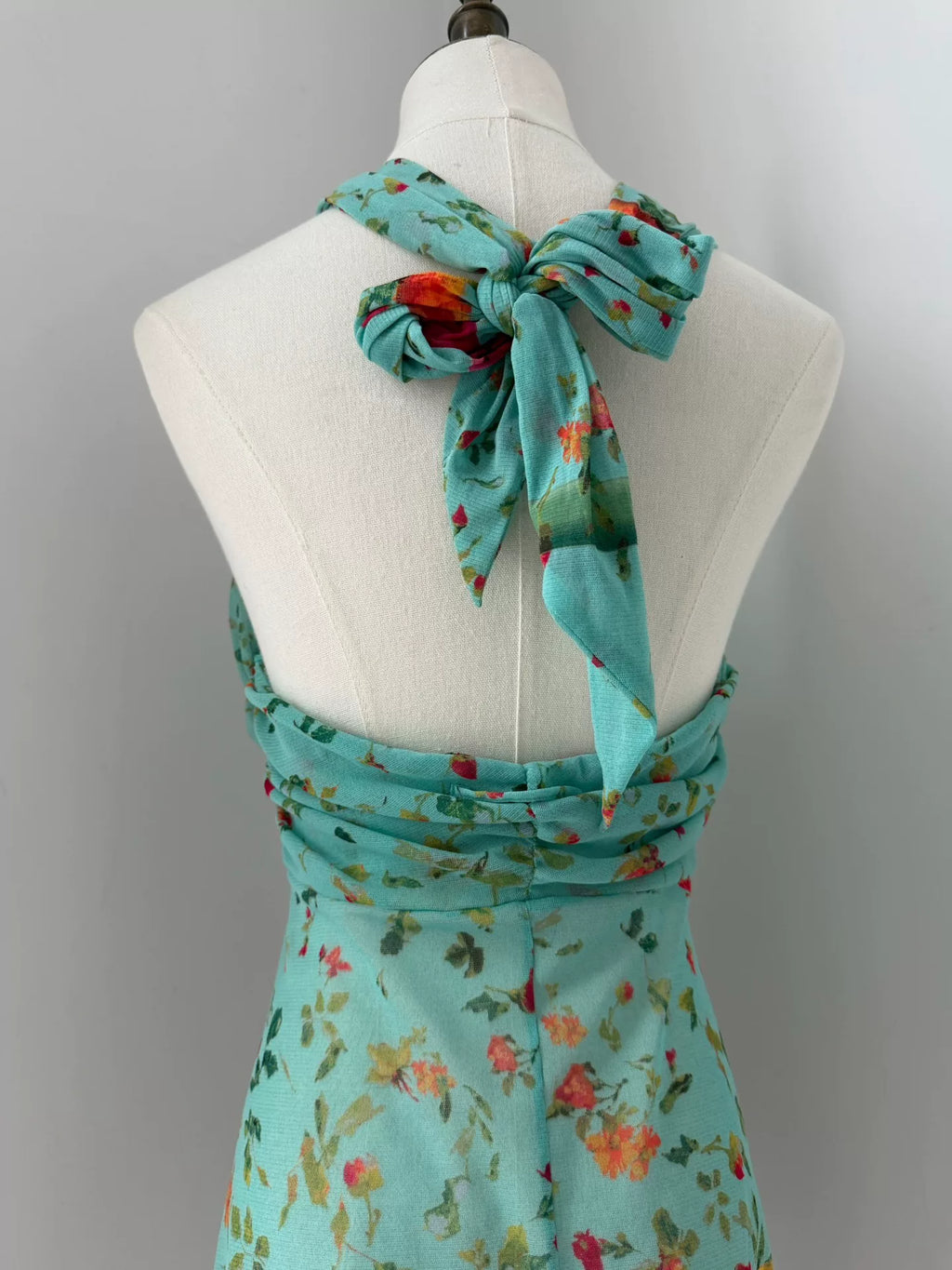 Jean Paul Gaultier Vintage Floral Mesh Top