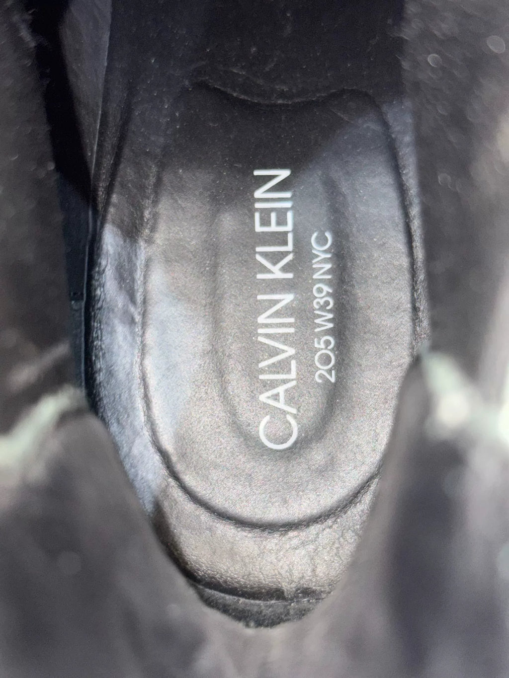 Calvin Klein SS06 Ck205w39nyc Patent Leather Chelsea Boots