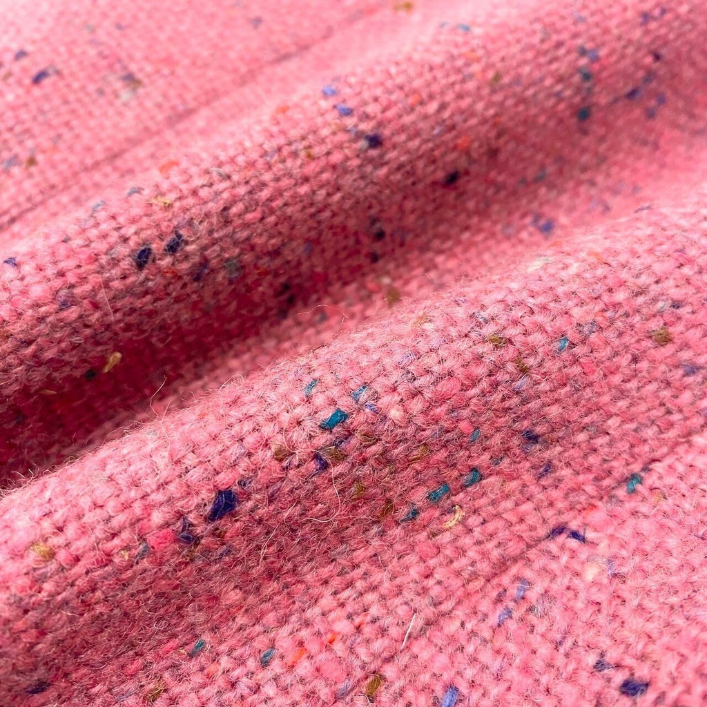 Yves Saint Laurent 1980s Tweed Stand-Collar Knit Jacket