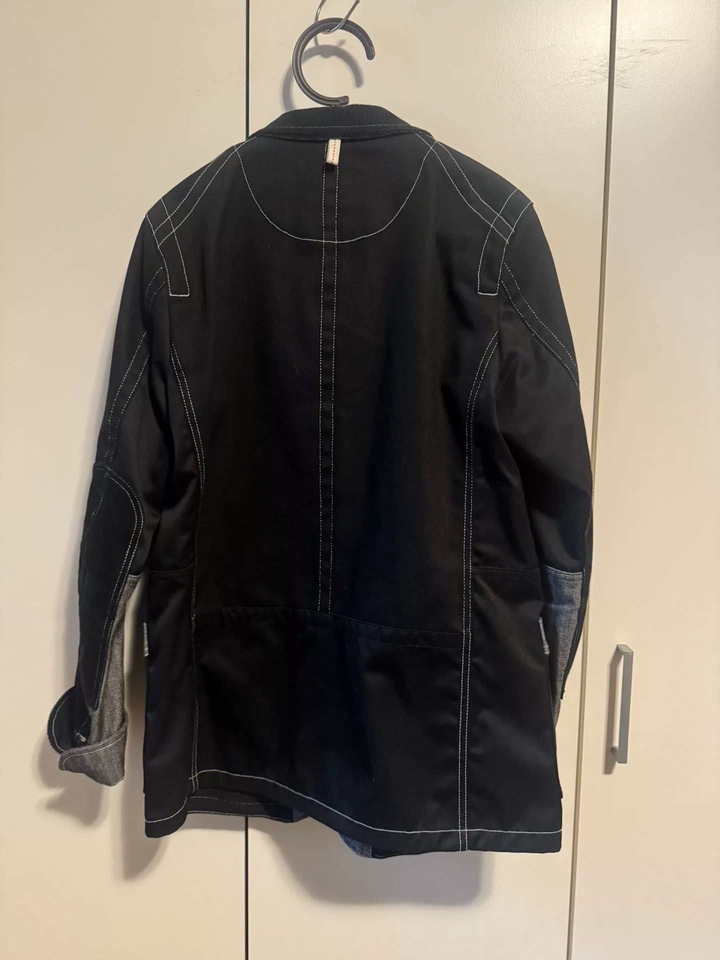 Junya Watanabe Man Denim Color-Block Suit