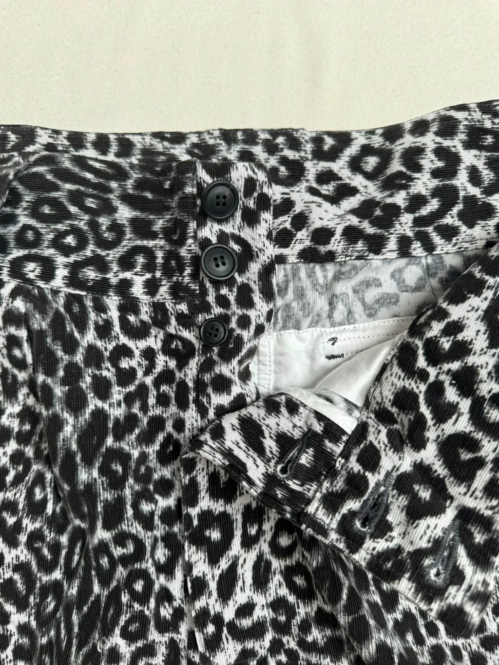 VISVIM 23ss Coronel Shorts Leopard Corduroy Leopard Print Shorts