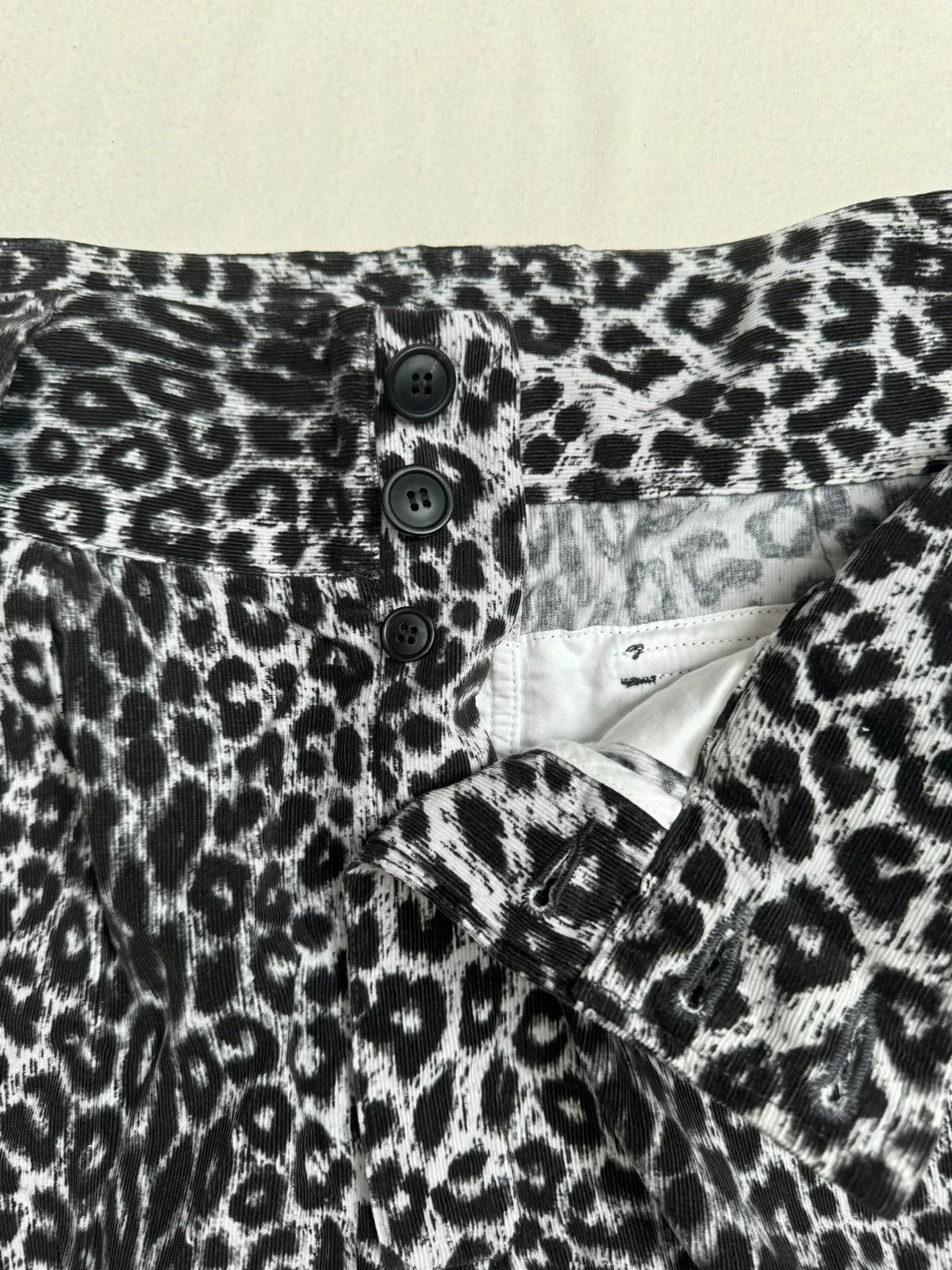 VISVIM 23ss Coronel Shorts Leopard Corduroy Leopard Print Shorts