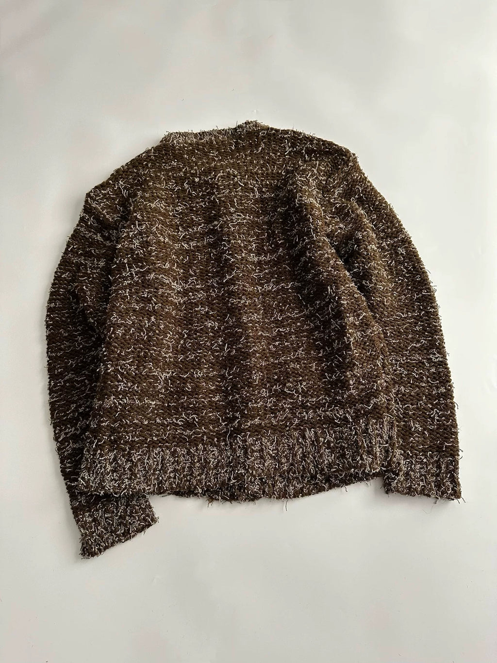 Yohji Yamamoto early men's line snowflake sweater cardigan
